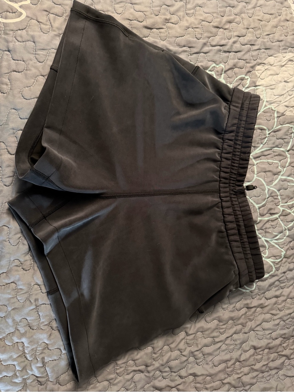 lululemon athletica Black Athletic Shorts - Elastic Waist